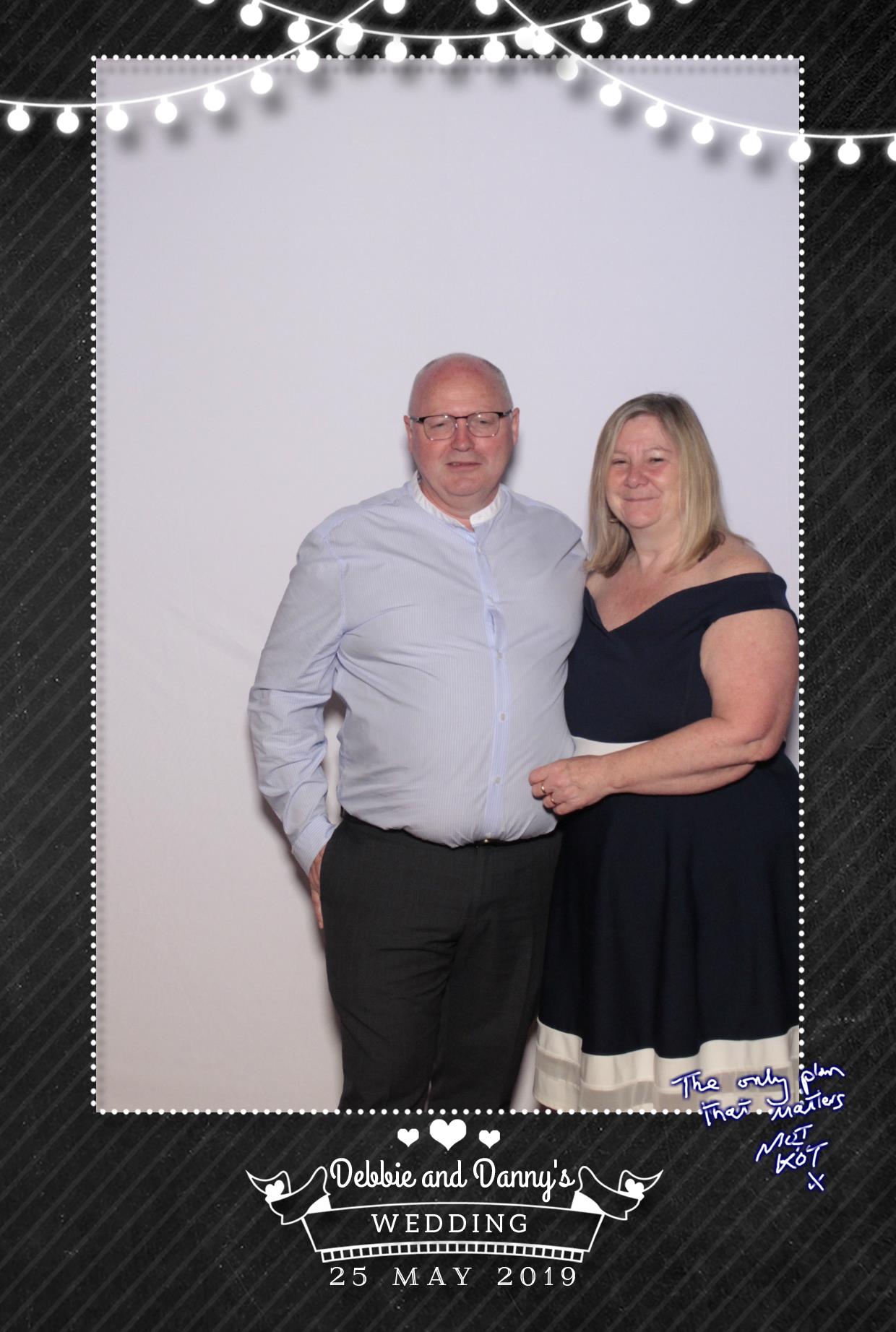 Debbie & Danny's Wedding | View more photos from the event at gallery.myphotoboothexperience.co.uk/u/MyPhotoBoothExperienceLtd/Debbie-Dannys-Wedding